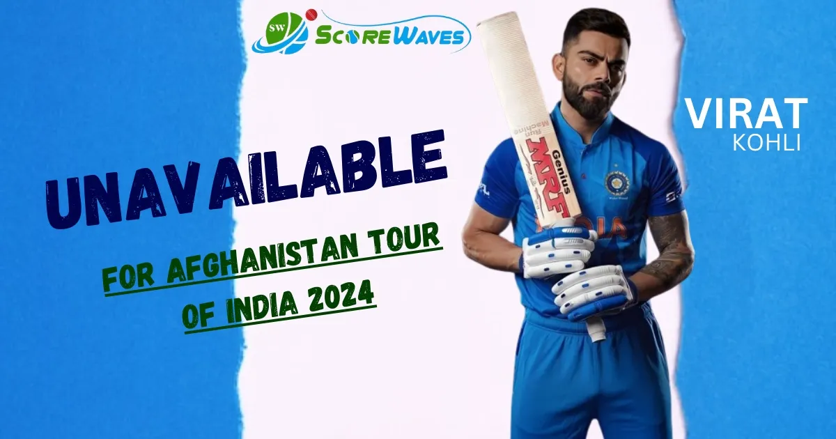 Virat Kohli - Not in the Playing XI - IND vs AFG First T20I - Afghanistan Tour of India 2024