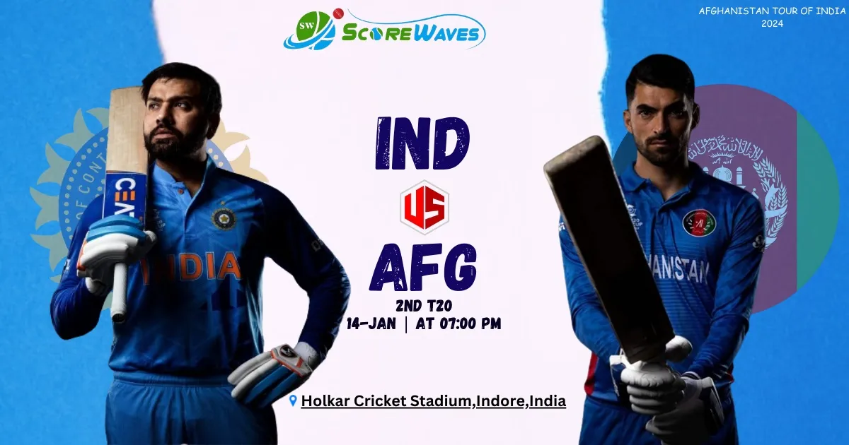 2nd T20I - India vs Afghanistan - Afghanistan Tour of India 2024 - Match Prediction & Updates