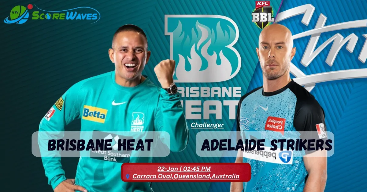 What Happened at the Brisbane Heat vs Adelaide Strikers, Challenger Big Bash T20 Match?