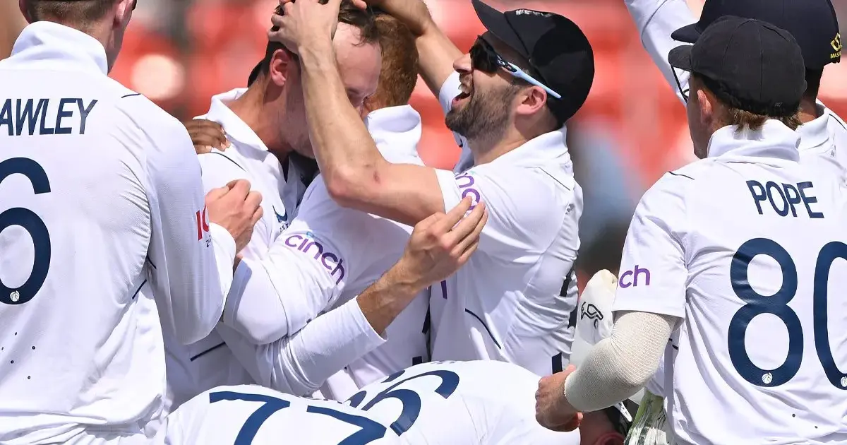 England Wins the First Test - England Tour of India 2024