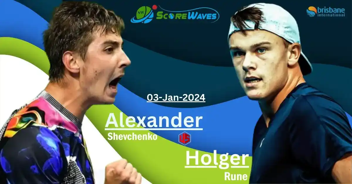 Rune Reaches Quarter Finals - Brisbane International 2024 - Holger Rune vs Alexander Shevchenko