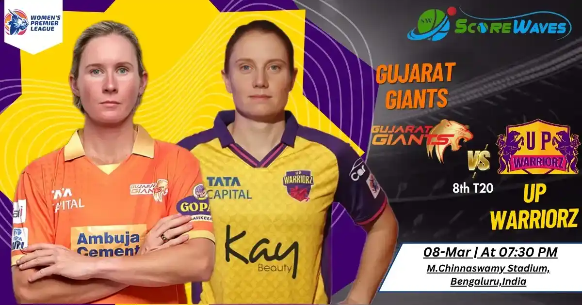 UP Warriorz W vs Gujarat Giants W - Women’s Premier League 2024 | Live Score | Pitch Status | Playing XIs | Prediction