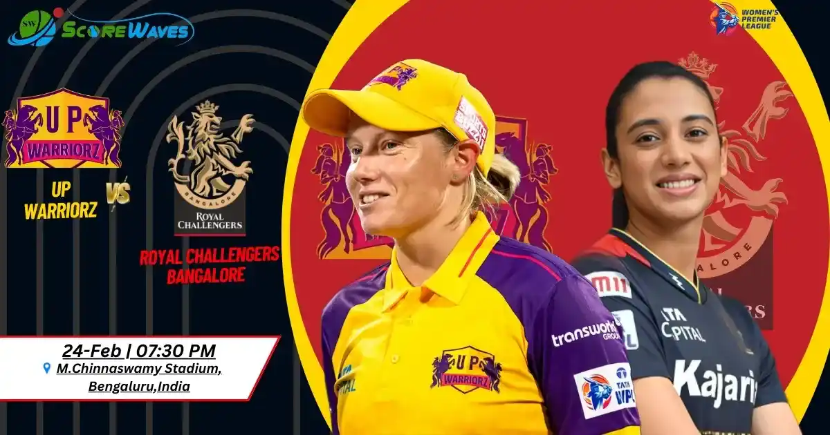 Royal Challengers Bangalore W vs UP Warriorz W, 2nd Match - WPL 2024