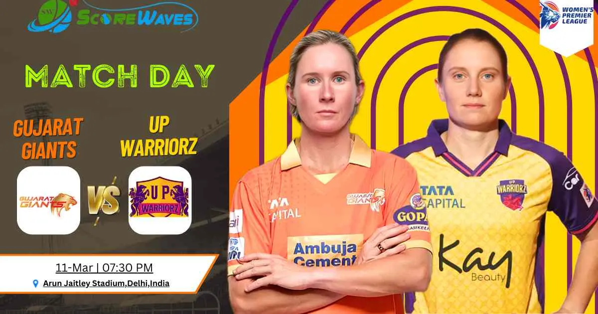 Gujarat Giants W vs UP Warriorz W - WPL 2024 | Performance Previews | Head to Head | Pitch Report | Playing XIs | Match Prediction