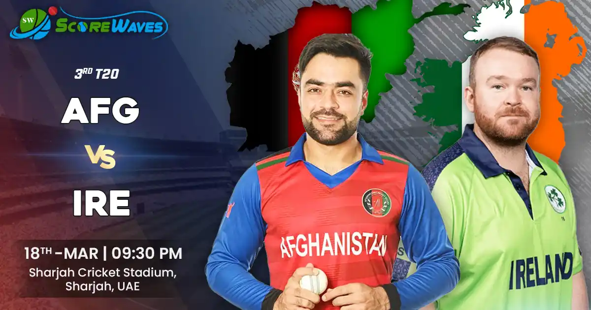 Afghanistan vs Ireland - 3rd T20I | Performance Preview | Pitch Report | Playing XIs | Match Prediction