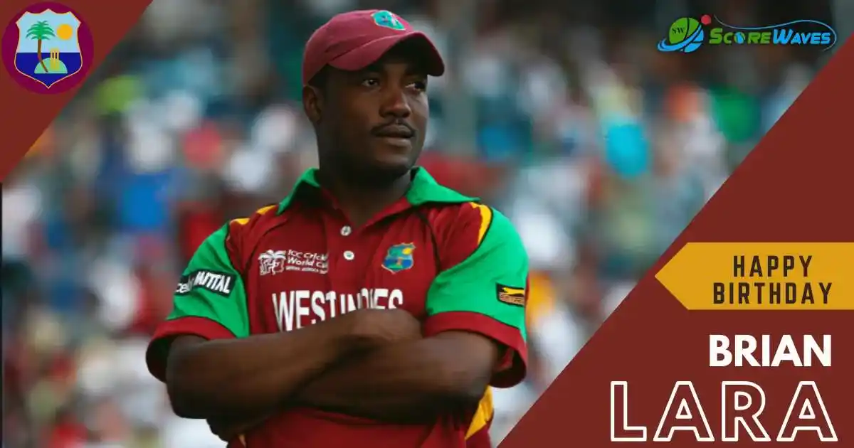 Happy Birthday to the Test Cricket Legend - Brian Charles Lara