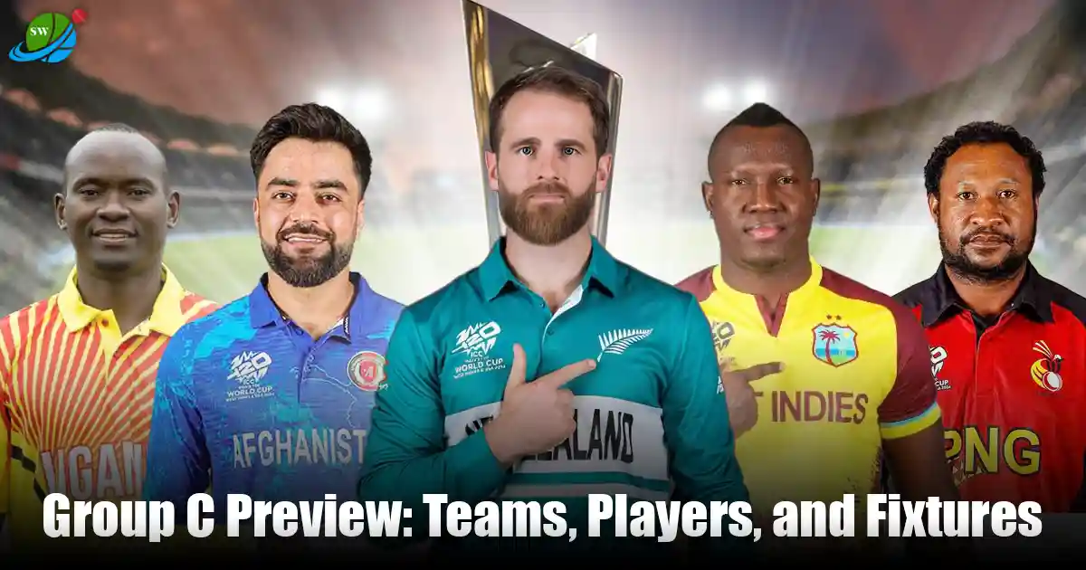 ICC Men’s T20I World Cup 2024 Group C Preview: Teams and Schedule