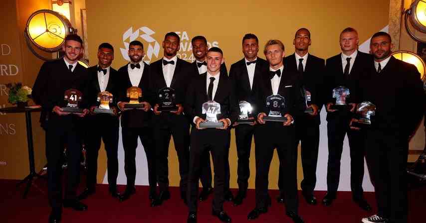 PFA Player of the Year Awards Announced