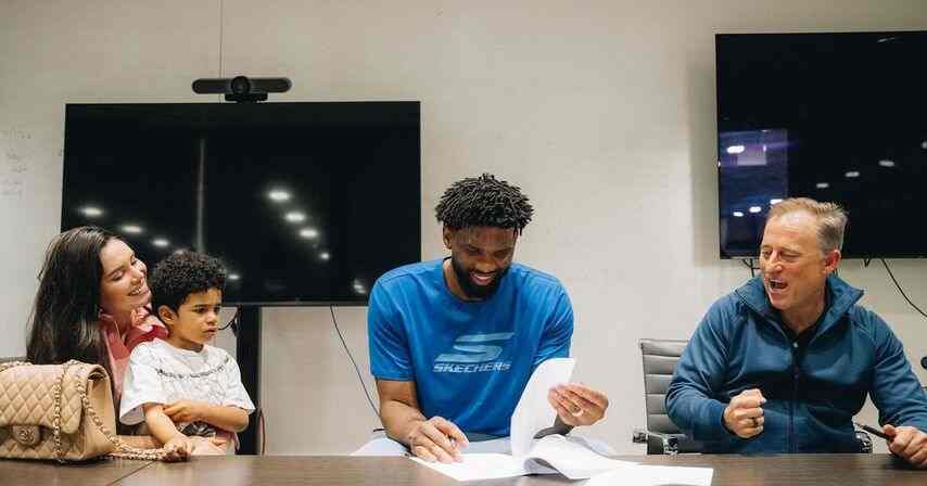 Joel Embiid Signs a Massive Contract Extension With the Philadelphia 76ers