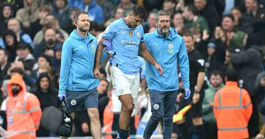 Rodri Could Miss the Remainder of the Season After Suffering a Serious Knee Injury vs Arsenal