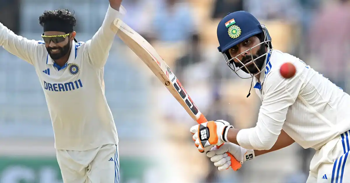 Ravindra Jadeja Second Fastest 300 wickets and 3000 runs in test Cricket