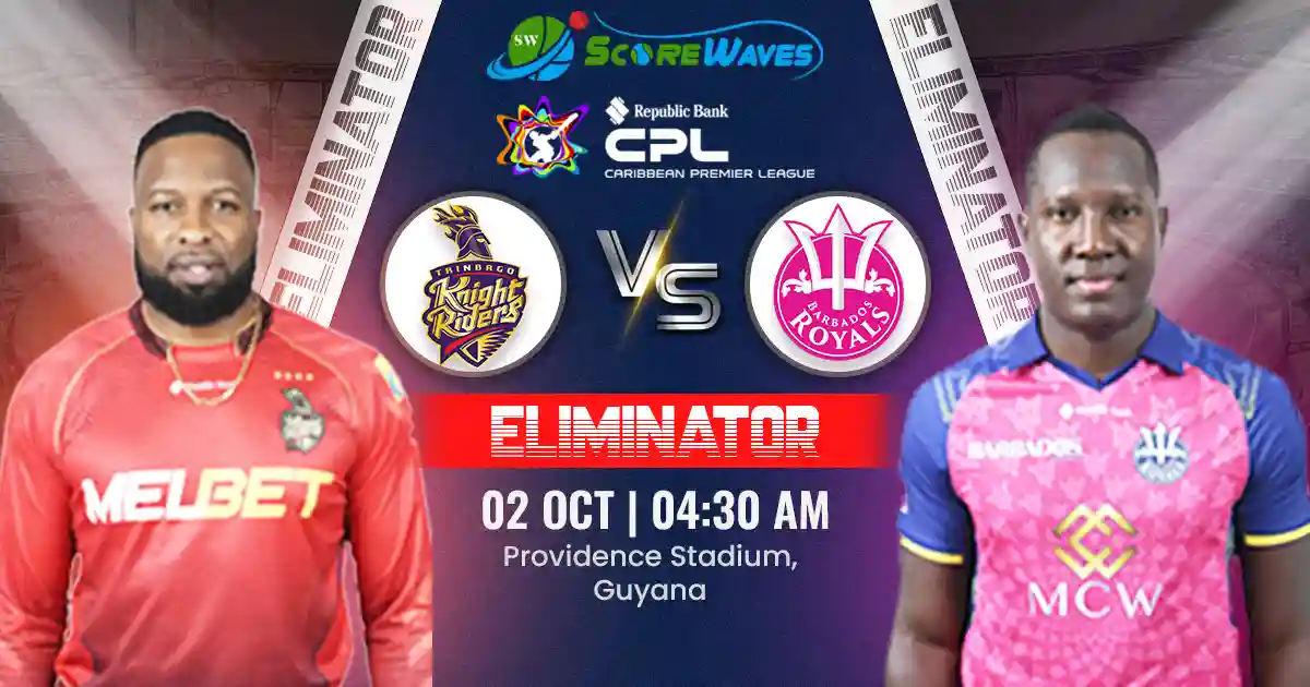 TKR vs BR Team Prediction, CPL Fantasy Cricket Tips, Playing XI, and Pitch Report for Matc 31 of CPL 2024