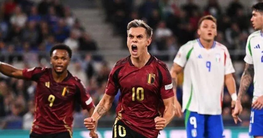 Italy Squander a Two-Goal Lead in Thrilling 2-2 Draw with Belgium