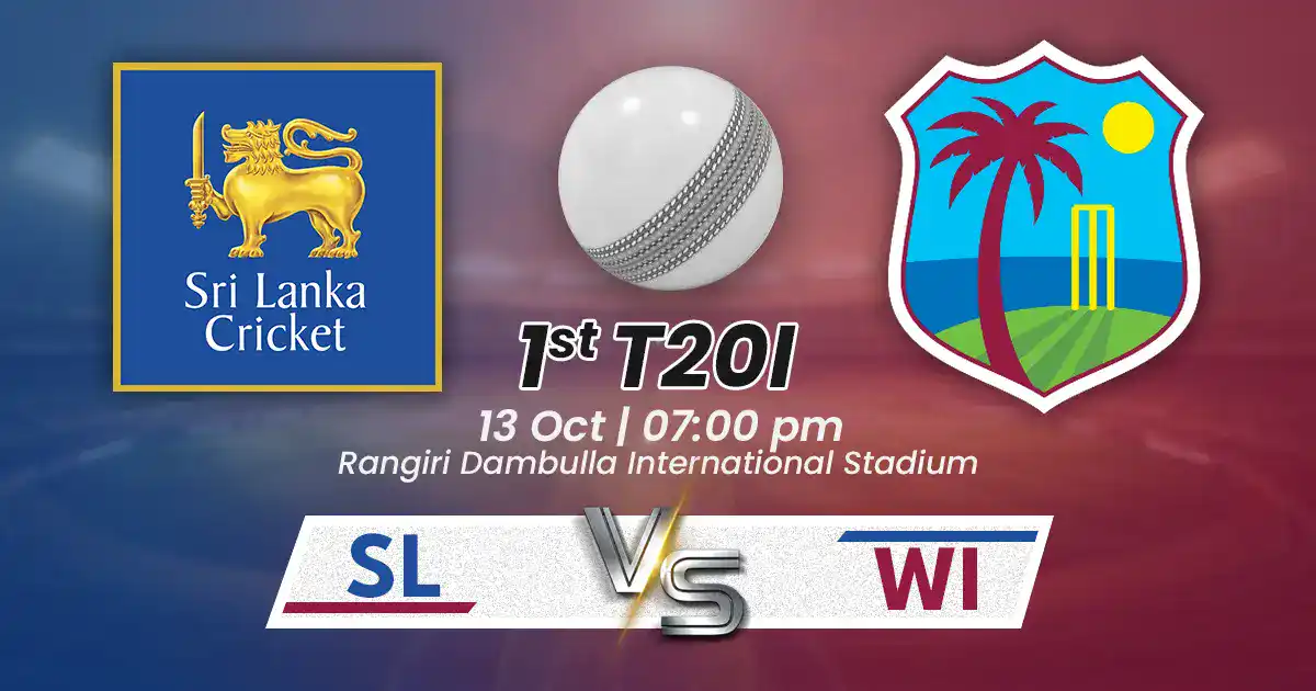 SL vs WI 1st T20I Dream 11 Prediction, Fantasy Cricket Tips, Playing XI, and Pitch Report West Indies Tour of Sri Lanka 2024