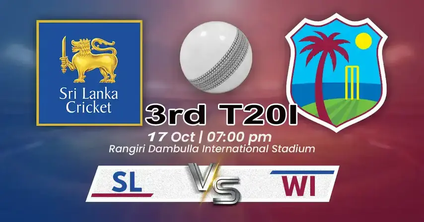 SL vs WI 3rd  T20I Dream 11 Prediction, Fantasy Cricket Tips, Playing XI, and Pitch Report West Indies Tour of Sri Lanka 2024