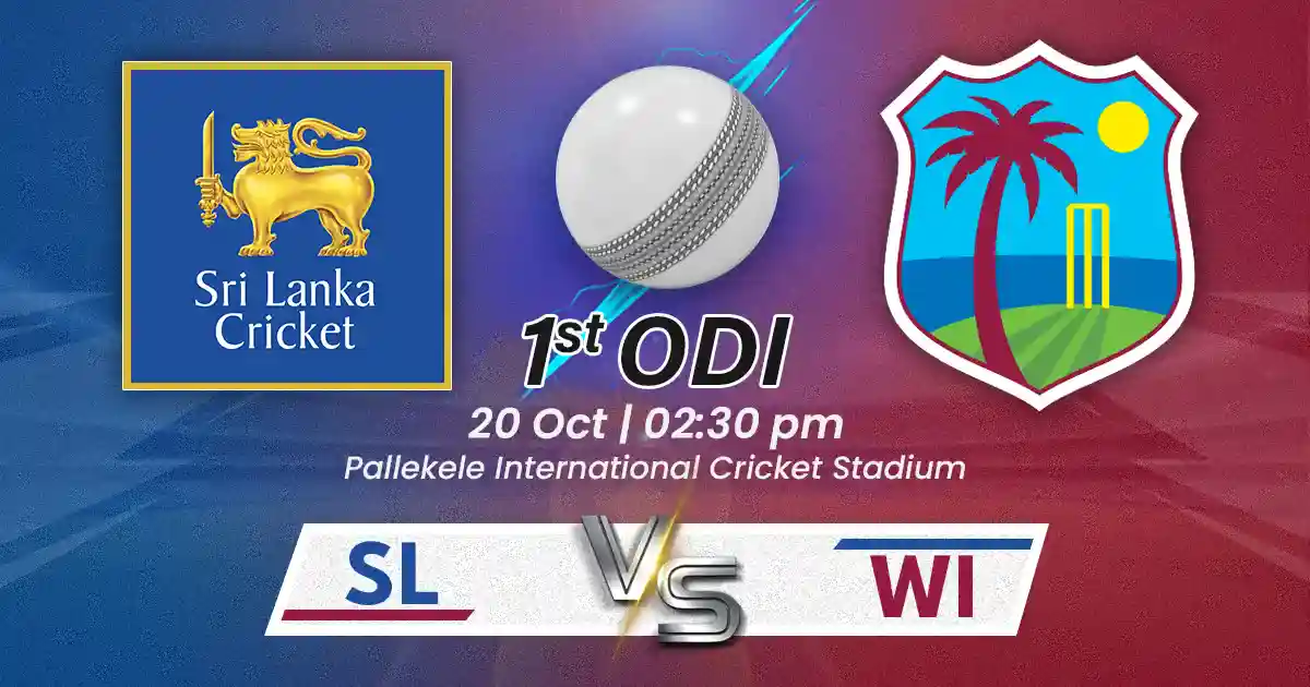 SL vs WI 1st ODI Dream 11 Prediction, Fantasy Cricket Tips, Playing XI, and Pitch Report West Indies Tour of Sri Lanka 2024