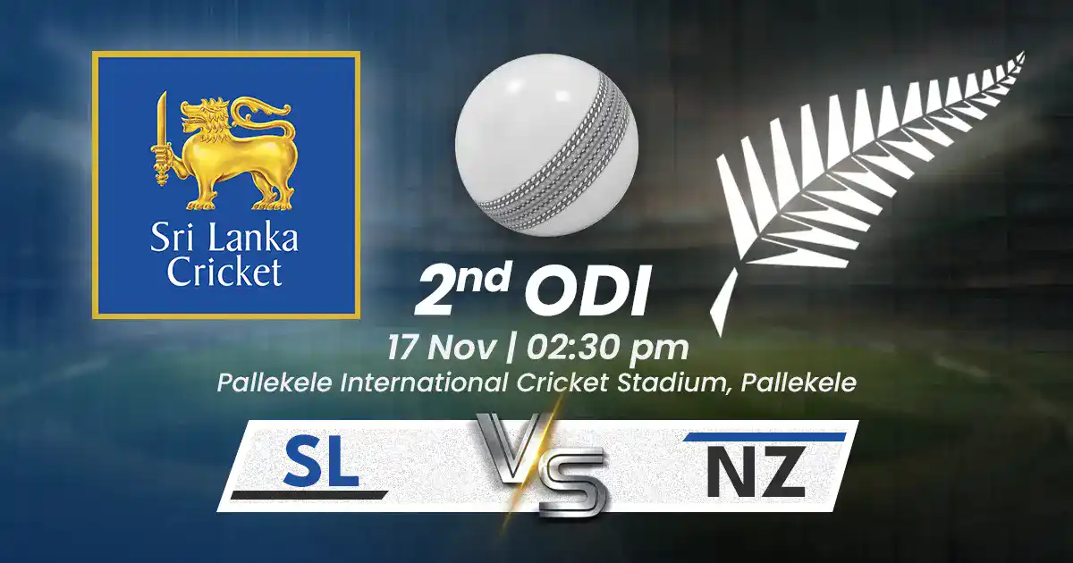 SL vs NZ 2nd ODI Dream 11 Prediction, Fantasy Cricket Tips, Playing XI, and Pitch Report