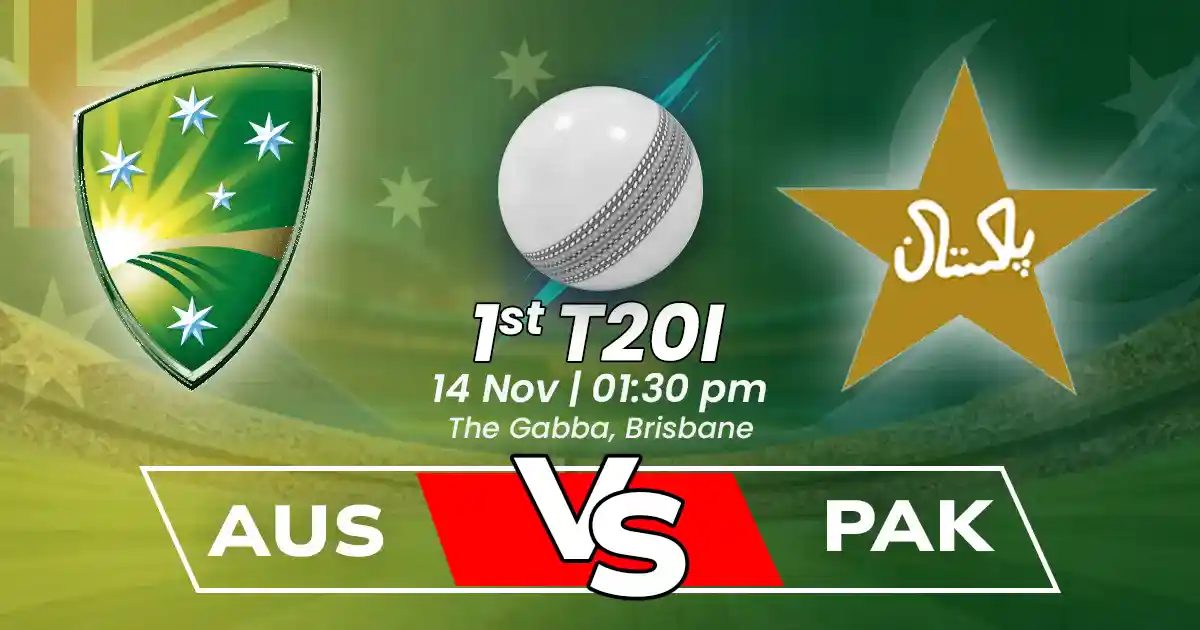 AUS vs PAK 1st T20I Dream 11 Prediction, Fantasy Cricket Tips, Playing XI, and Pitch Report