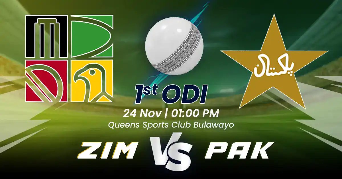 Zim vs PAK 1st ODI Match Prediction, Fantasy Cricket Tips, Playing XI, and Pitch Report Pakistan Tour of Zimbabwe 2024