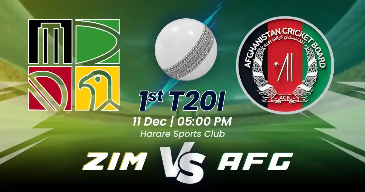 ZIM vs AFG 1st T20I Match Prediction, Fantasy Cricket Tips, Playing XI, and Pitch Report Afghanistan Tour of Zimbabwe 2024