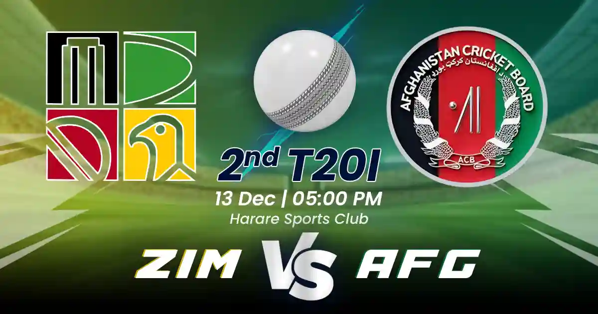 ZIM vs AFG 2nd T20I Match Prediction, Fantasy Cricket Tips, Playing XI, and Pitch Report Afghanistan Tour of Zimbabwe 2024