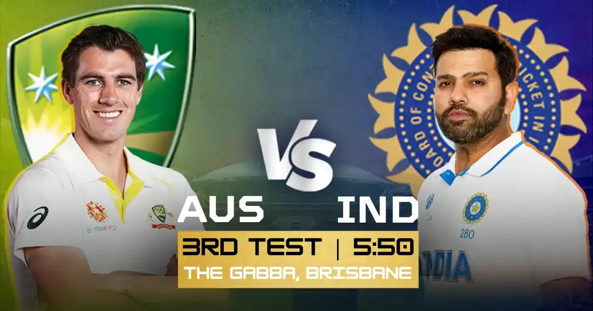 Australia vs India 3rd Test Match Border Gavaskar Trophy 2024-25