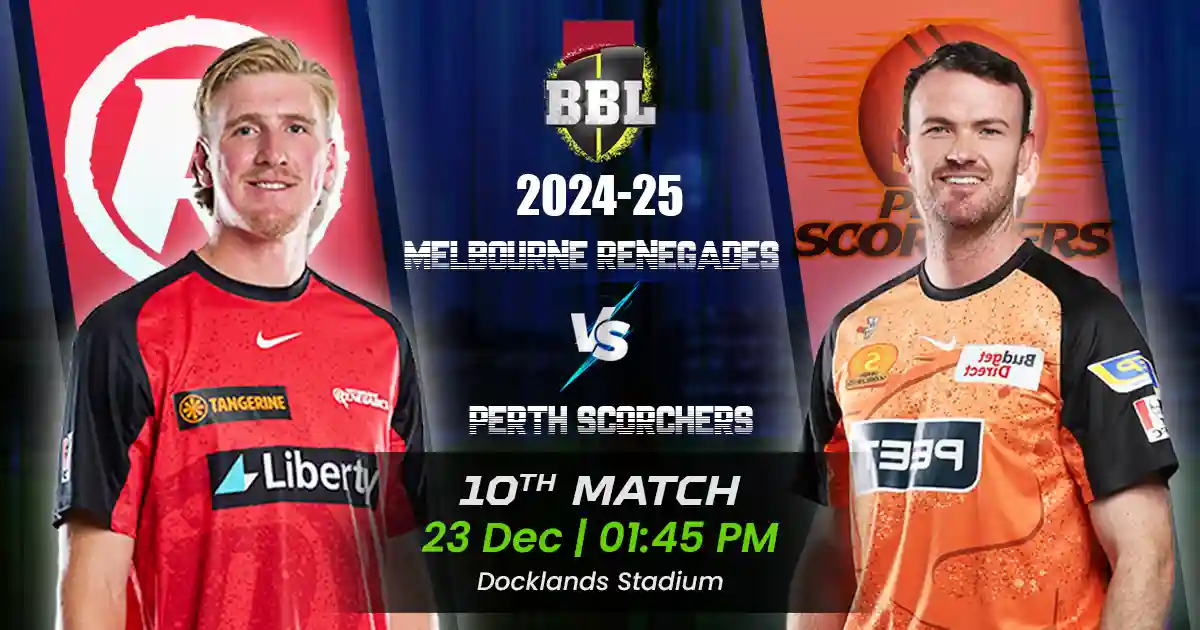 MR vs HH Match Prediction, Fantasy Cricket Tips, Playing XI, and Pitch Report 5th Match of BBL 2024-25