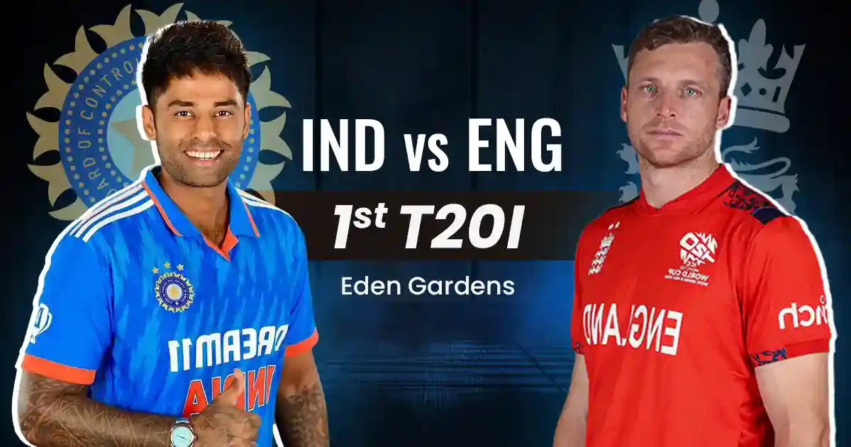 England Announces Playing XI for First T20I vs India in 2025