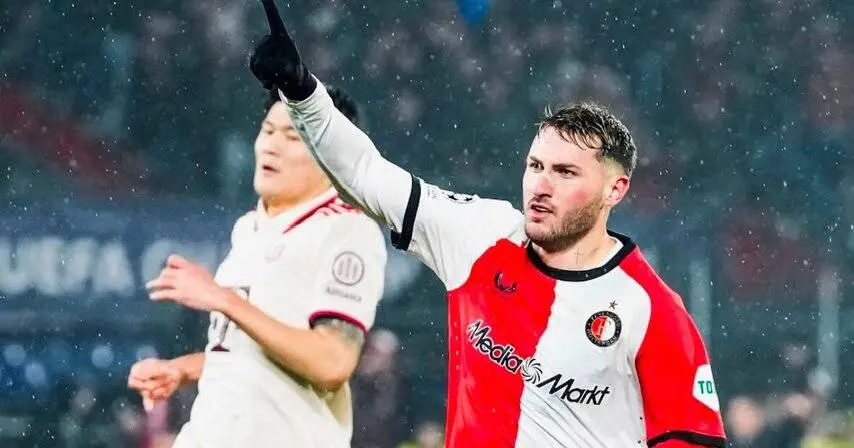 AC Milan Eye Feyenoord Star Santiago Gimenez in January Transfer Push