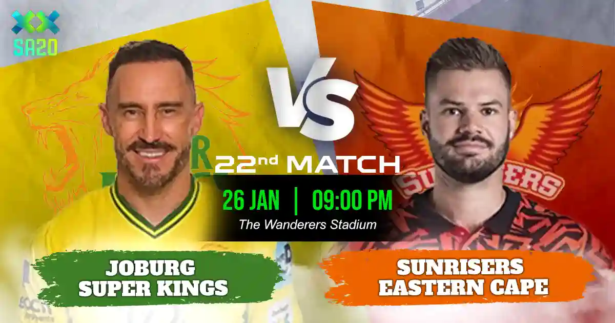 JSK vs SEC Match Prediction, Fantasy Cricket Tips, Playing XI, and Pitch Report 22nd Match of SA20 2025