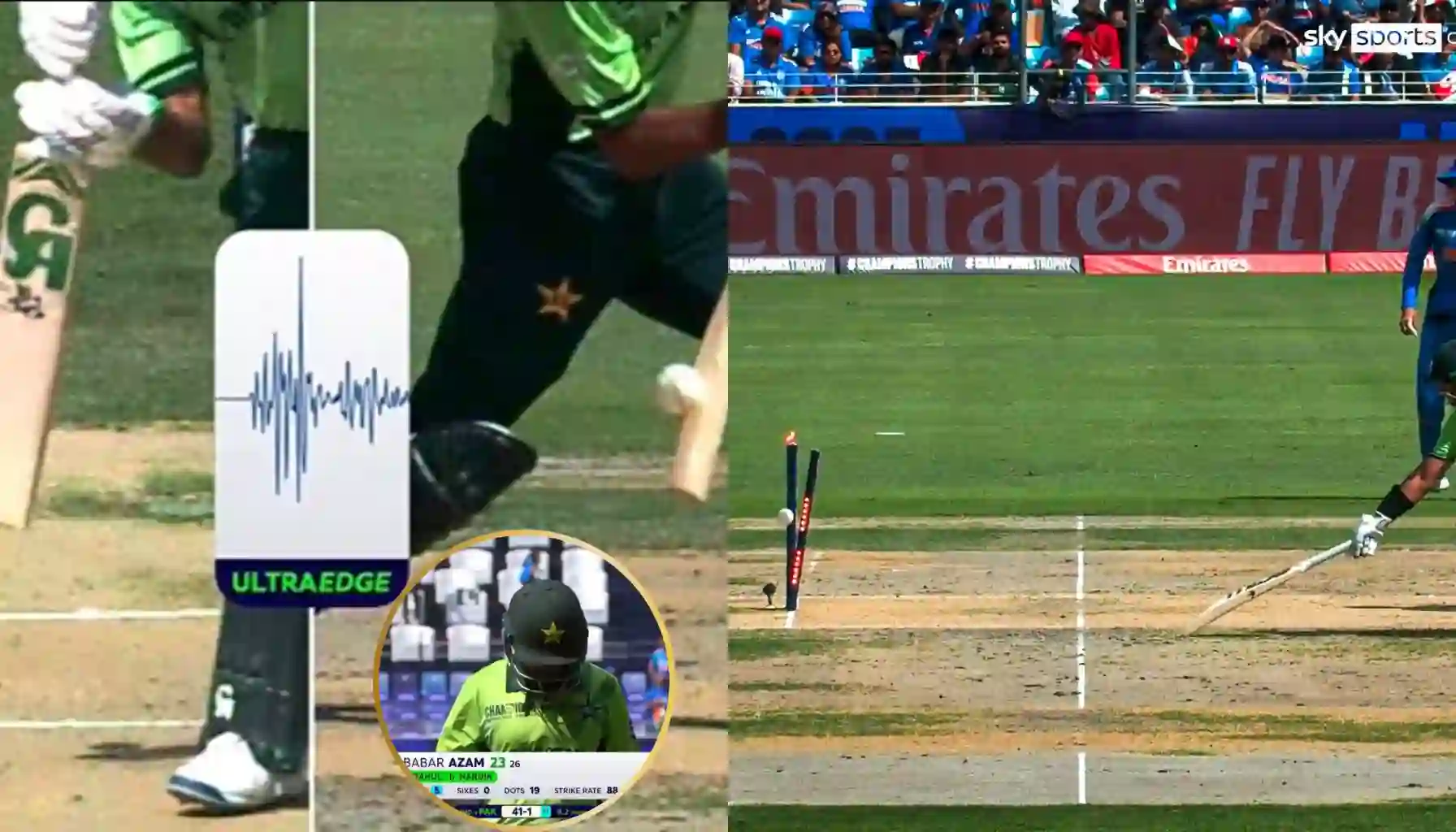 Pakistan vs India: Double Setback – Both Openers Dismissed in Powerplay