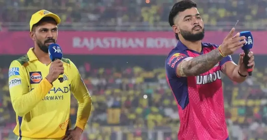 RR’s Stand-In Skipper Riyan Parag Fined for Slow Over-Rate in IPL Clash Against CSK