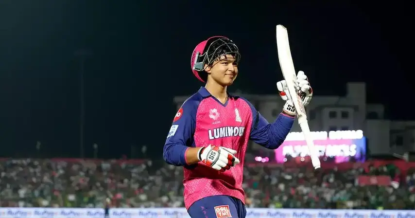 Bihar’s Vaibhav Suryavanshi Bags ₹10 Lakh Reward From CM Nitish Kumar After Record-Breaking IPL Century