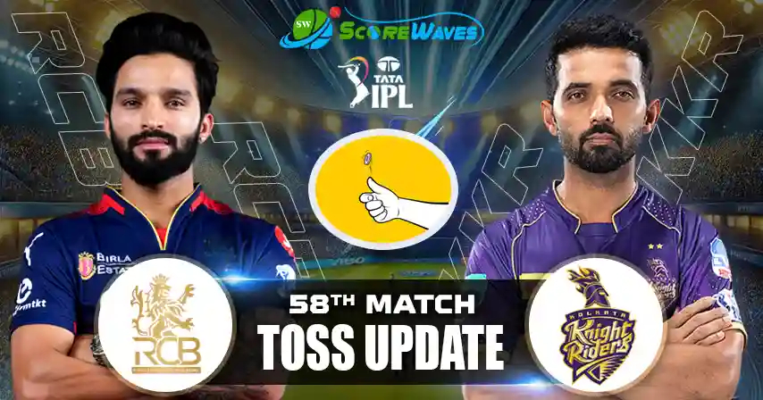 RCB vs KKR – Toss Update, Playing XI and Match Prediction