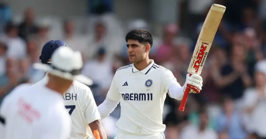 Shubman Gill’s Nike Vest Sparks Controversy Amid Record-Breaking Test Performance