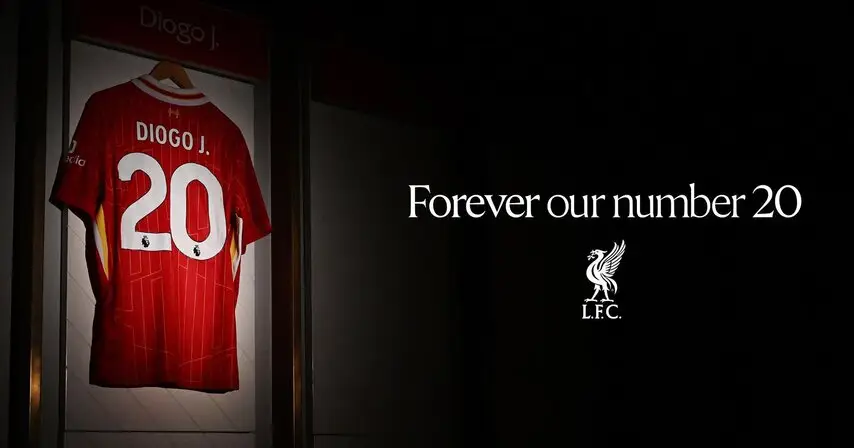 Liverpool Retire No. 20 Shirt in Emotional Tribute to Diogo Jota