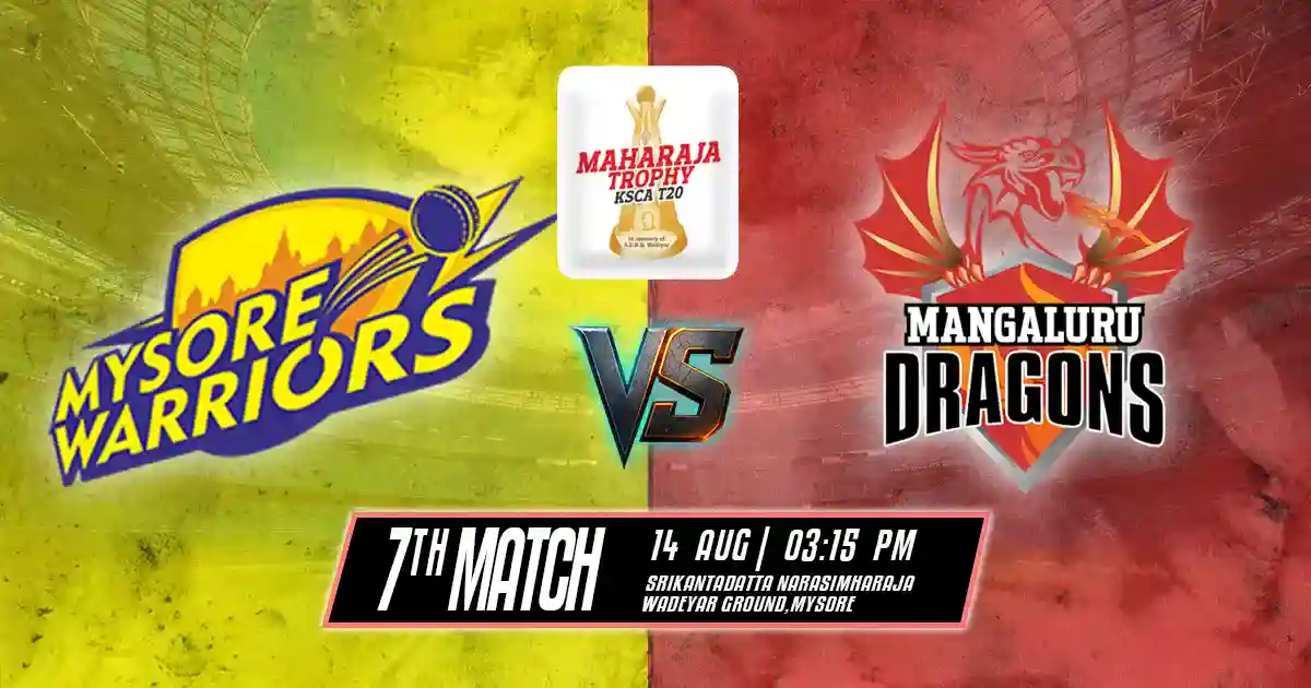 MW vs MD 7th Match of Maharaja Trophy Match Prediction, Fantasy Cricket Tips, Pitch Report, Playing XI & Injury Updates