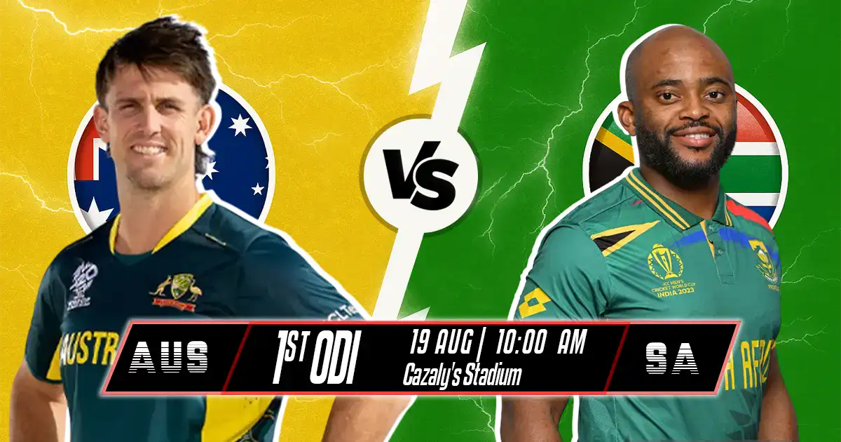 AUS vs SA 1st ODI Match Prediction, Fantasy Cricket Tips, Playing XI, and Pitch Report South Africa Tour of Australia 2025