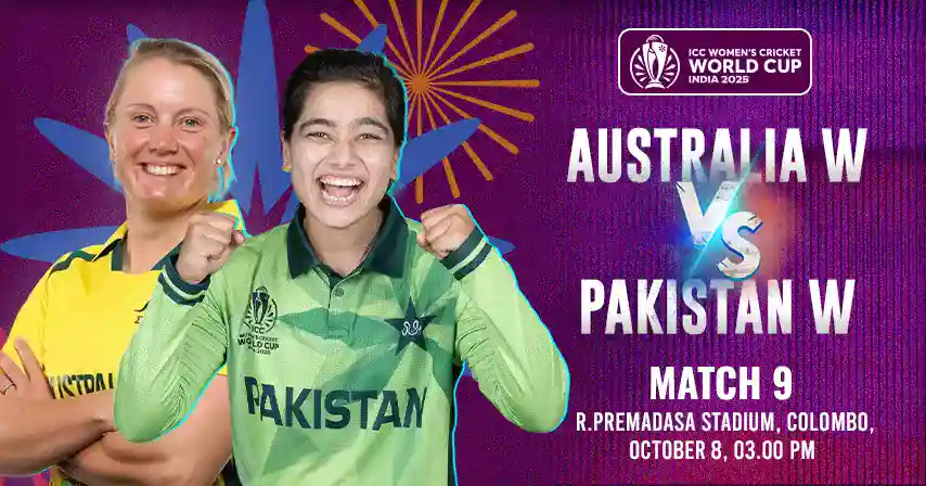 AUS W vs PAK W 9th Match Women's  World Cup 2025, Match Prediction, Pitch Report, Playing XI & Injury Updates