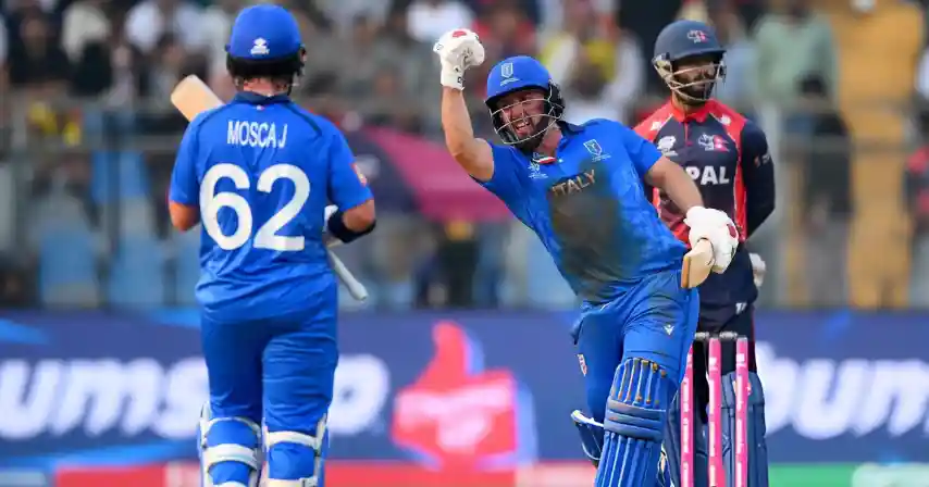Historic Win: Italy Crush Nepal by 10 Wickets in T20 WC