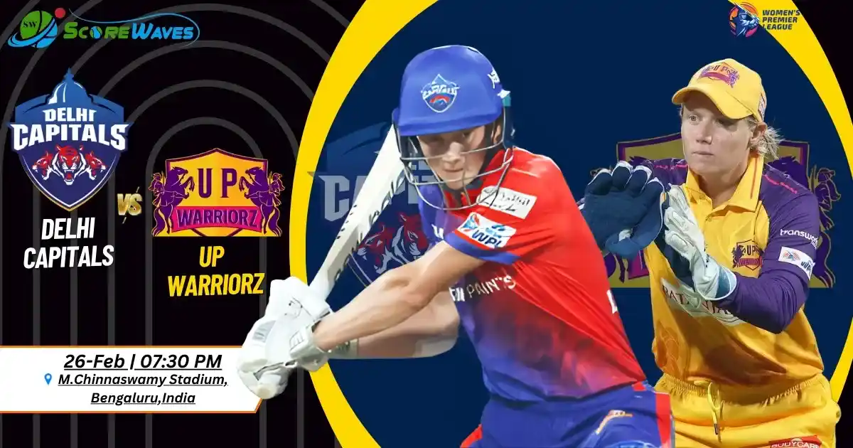 UP Warriorz W vs Delhi Capitals W - Women’s Premier League 2024