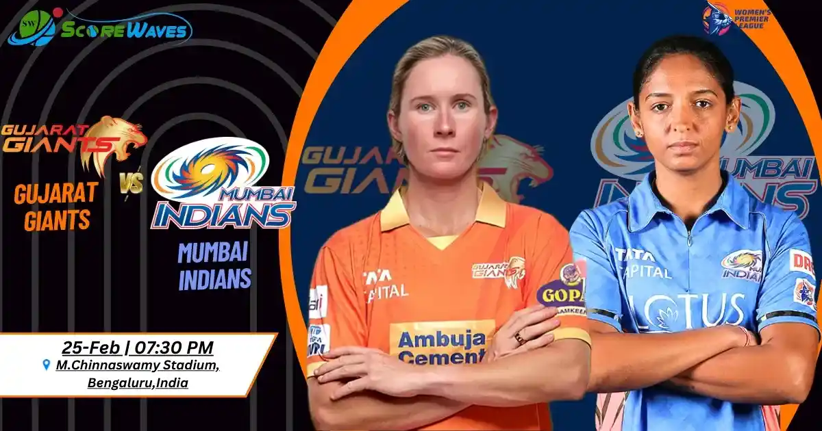 Gujarat Giants W vs Mumbai Indians W, 3rd Match, Women’s Premier League