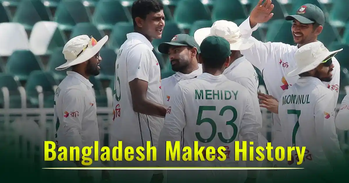 Bangladesh Makes History: A Memorable Series Victory Over Pakistan
