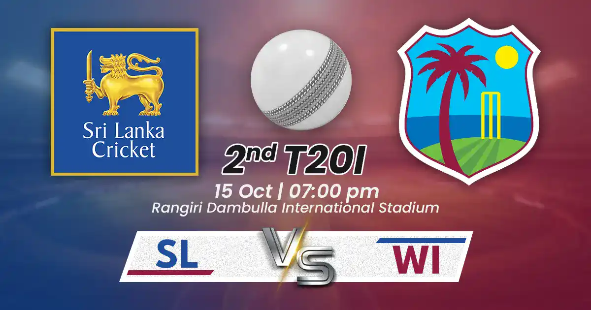 SL vs WI 2nd T20I Dream 11 Prediction, Fantasy Cricket Tips, Playing XI, and Pitch Report West Indies Tour of Sri Lanka 2024