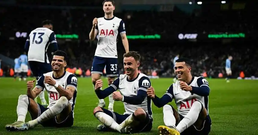 James Maddison and Dejan Kulusevski Inspire Tottenham to an Impressive Win Over Manchester City at Etihad