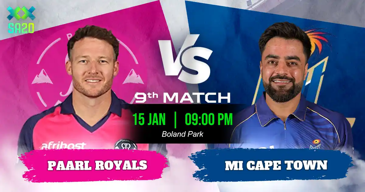 PR vs MICT Match Prediction, Fantasy Cricket Tips, Playing XI, and Pitch Report 9th Match of SA20 2025
