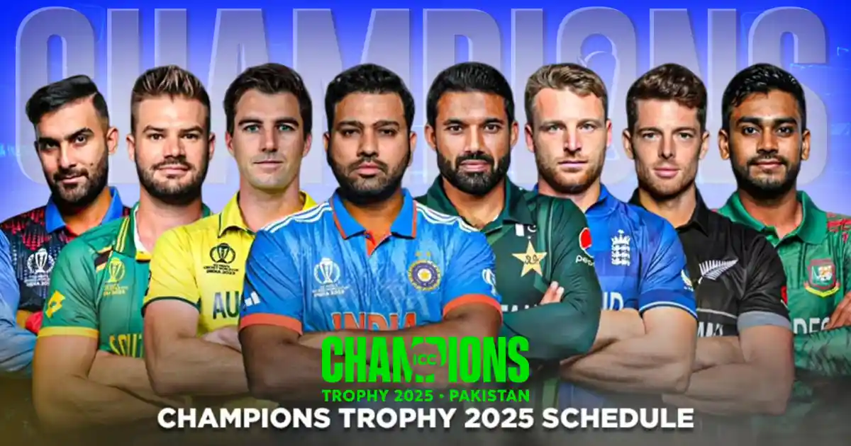 ICC Champions Trophy 2025 Schedule, Fixtures, Venue and Timetable