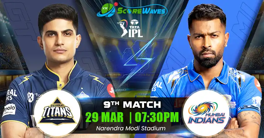 GT vs MI Match Prediction, Fantasy Tips, Pitch Report, and Playing XI of 9th Match of IPL 2025