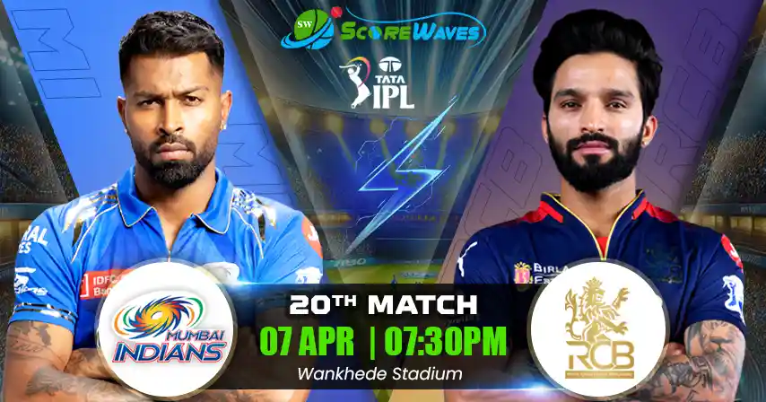 MI vs RCB Match Prediction, Fantasy Cricket Tips, Pitch Report, and Playing XI of 20th Match of  IPL 2025