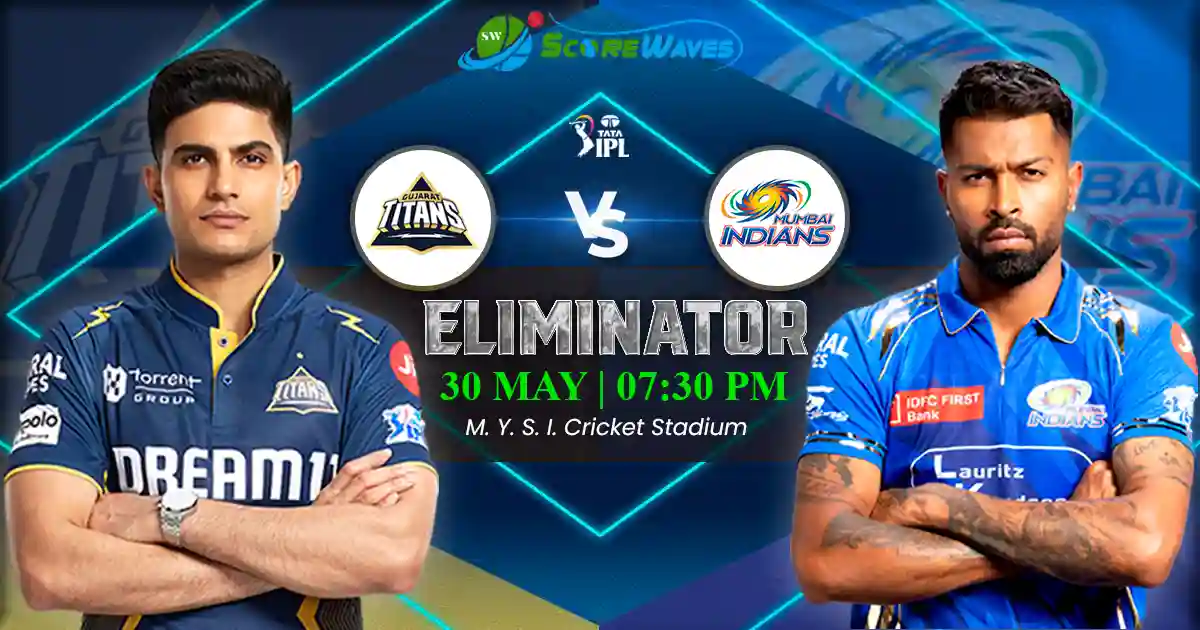 GT vs MI Eliminator Match Prediction, Fantasy Tips, Pitch Report, and Playing XI of Tata IPL 2025